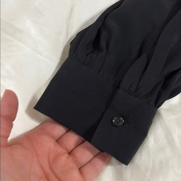 Sandro Floaty Silk Shirt - Picture 7 of 8